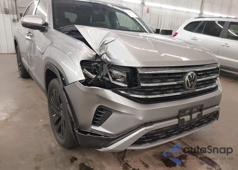 2022 Volkswagen Atlas Cross Sport 3.6L V6 Se W/Technology z USA, uszkodzony, nr VIN 1V2KE2CA9NC213155
